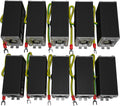 Ethernet Surge Protector 10 Pack PoE+ Gigabit Gas Discharge Tube Mounting Flange RJ45 Lightning Suppressor LAN Network CAT5 CAT6 1000 Mbps H1178