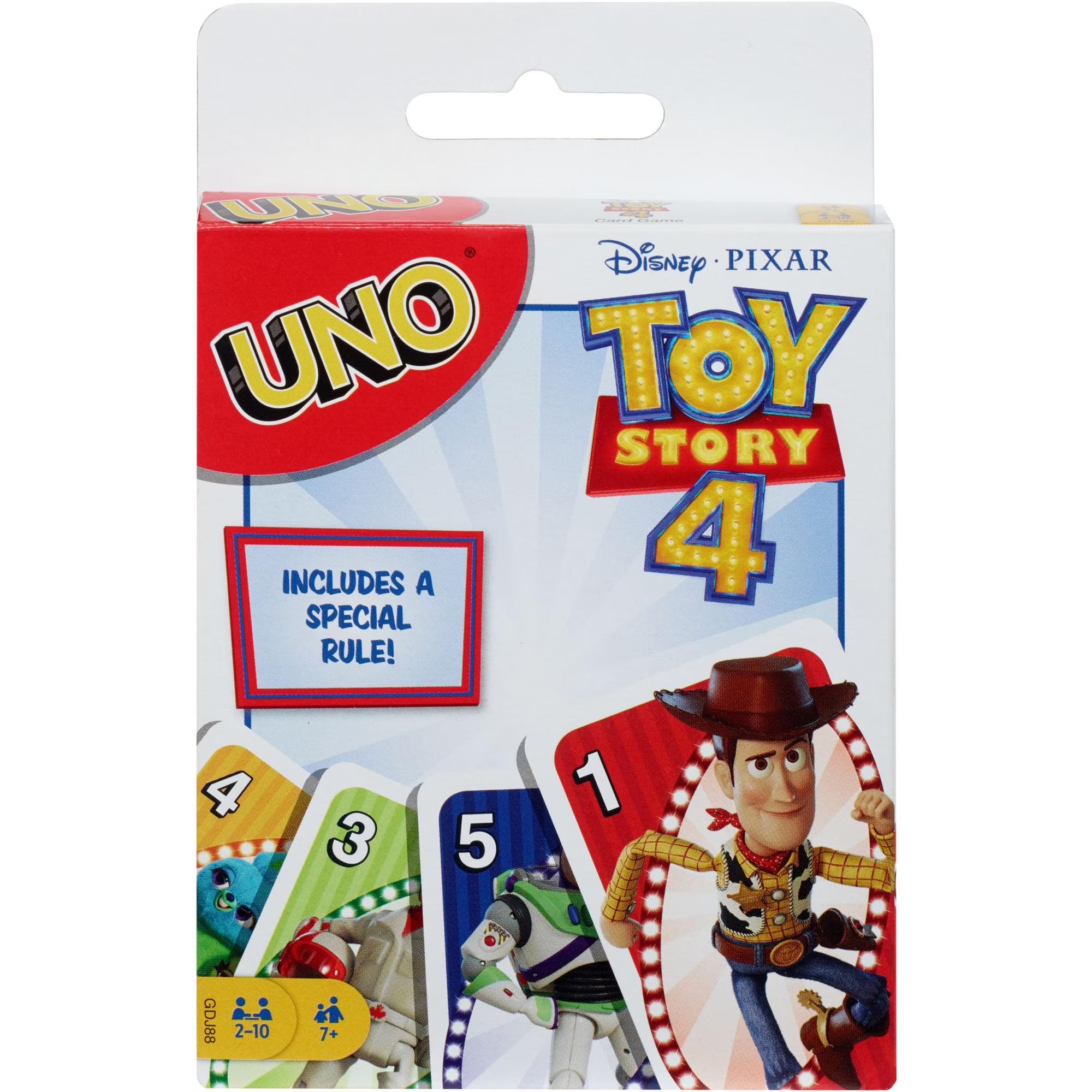 UNO Disney Pixar Toy Story Card Game H153