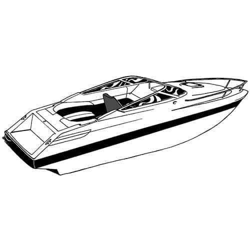 Boat Cover for V-Hull Low Profile Cuddy Q939958