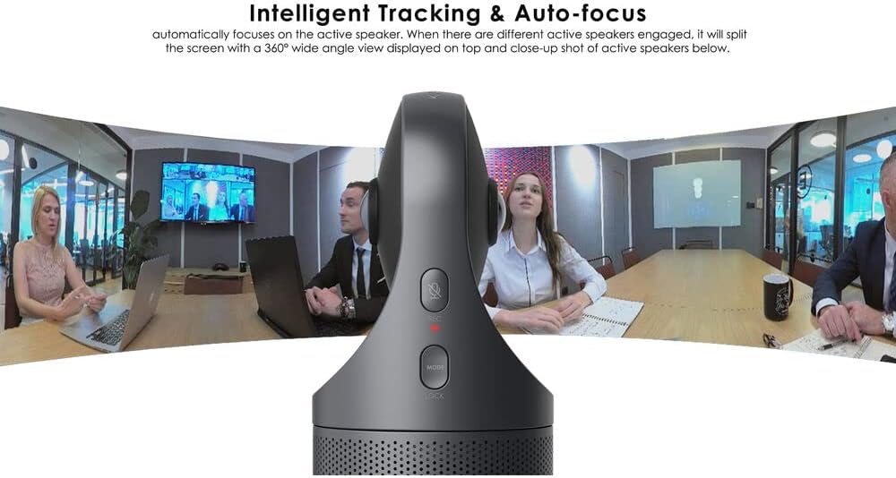 Meeting Pro 360 Conference Camera with 32GB USB Key, Velcro Straps, Cleaning Kit, HDMI Cable H827