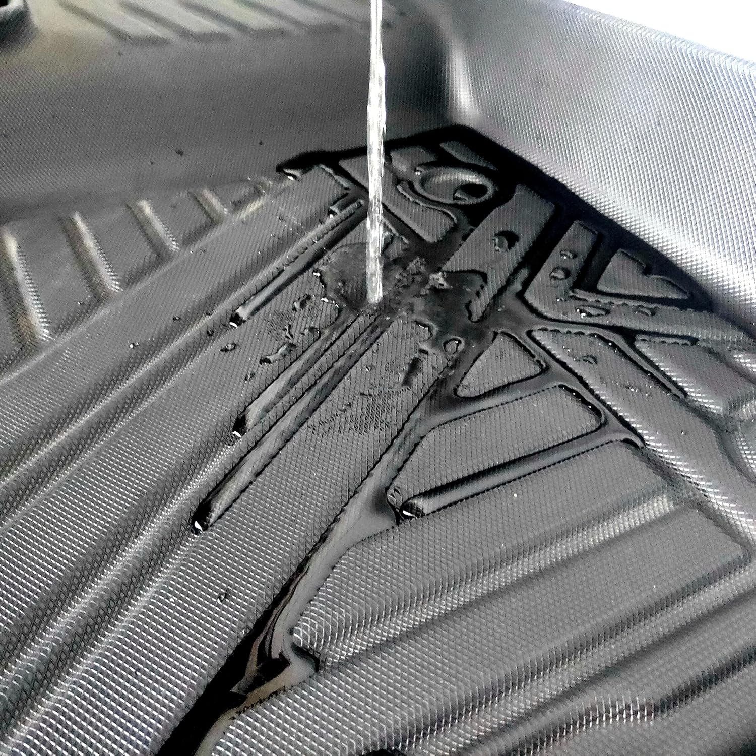 Heavy Duty Rubber Rear Cargo Area Mat Waterproof Protector K702507