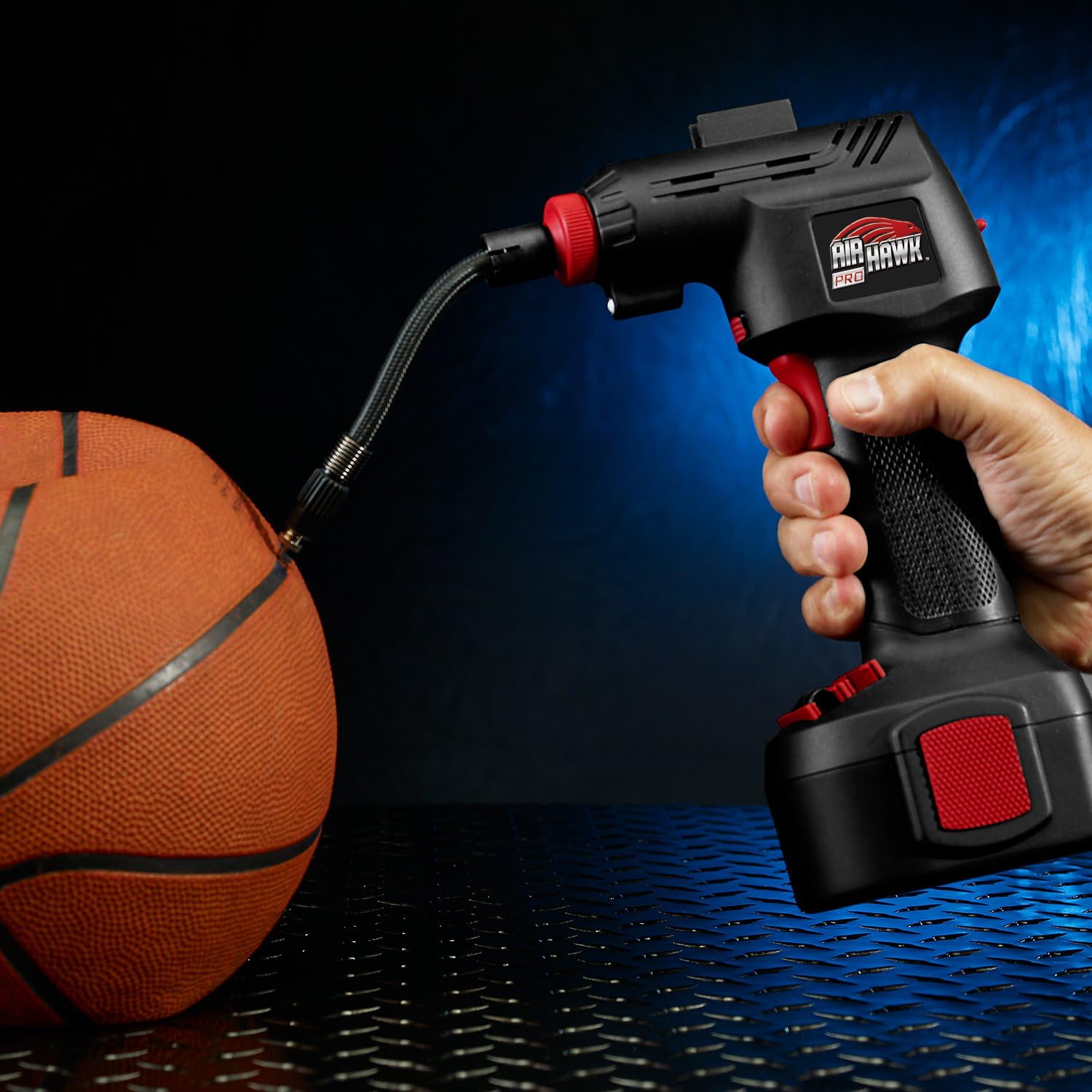 Black Cordless Tire Inflator R3729