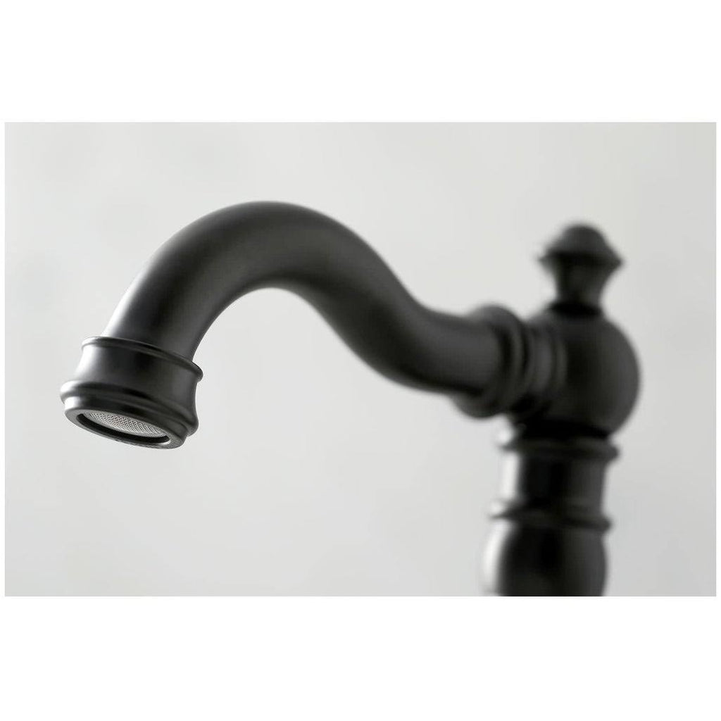 Black Stainless Widespread Bathroom Faucet M103