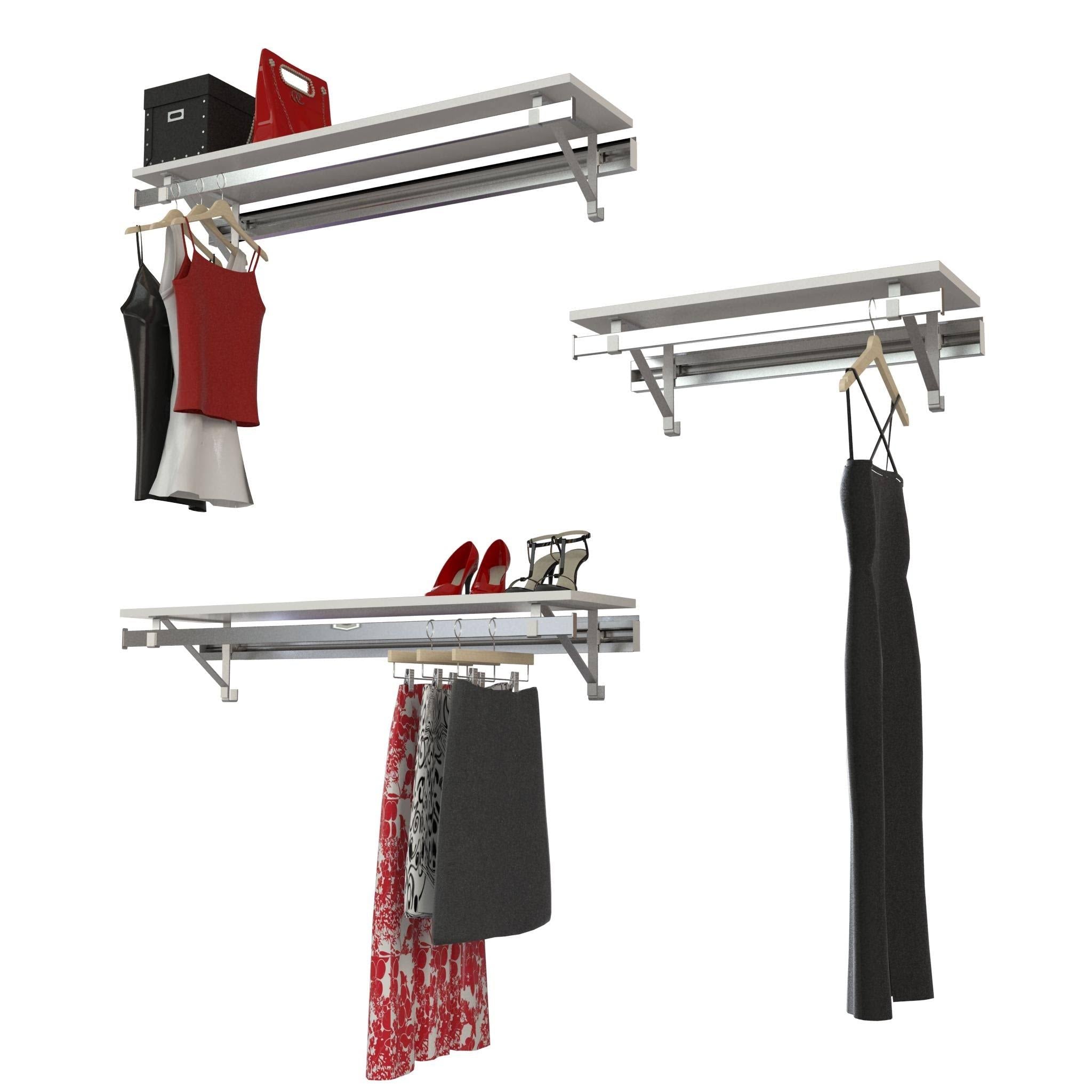 Maple Closet Organizer System O105571