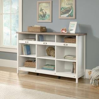 3-Tier Wooden Bookcase with Open Shelves Y5758