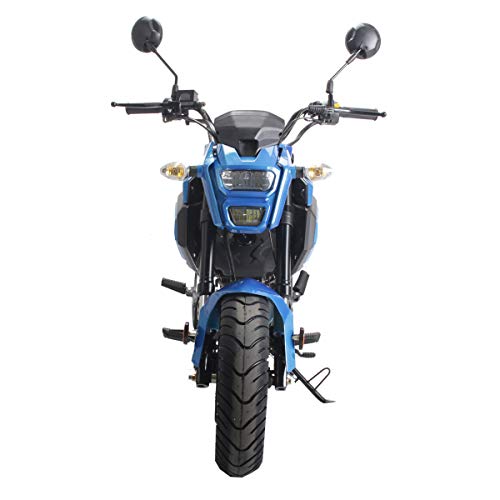 125cc Gas Motorcycle Dirt Bike Street Bike Black K912