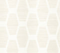 White Congas Stripe Wallpaper Z309392