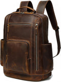 Vintage Full Grain Leather Backpack U59780