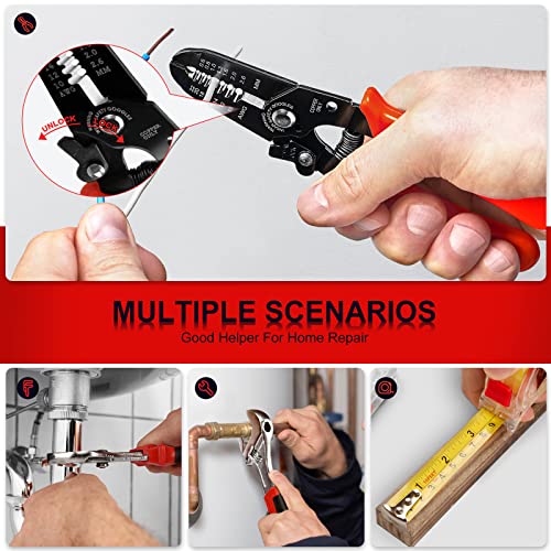 287PCs Hand Tool Set with Hammer, Pliers, Ratchet Wrench, Socket, Portable Tool Box Q38805