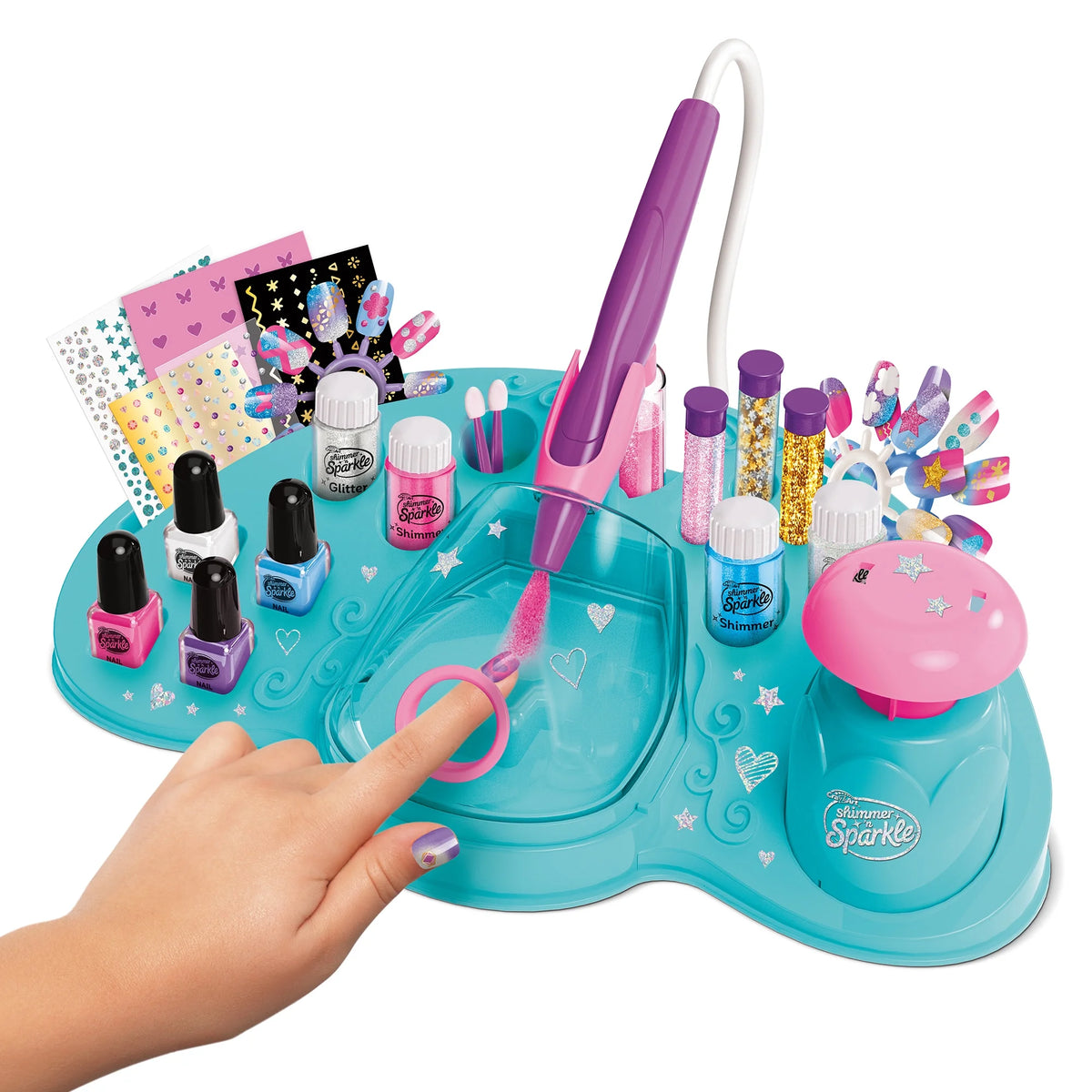 Glitter & Shimmer Airbrush Designer for Nail Art W845962