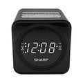 FM Clock Radio with Bluetooth Speaker and Dual Alarms A44709