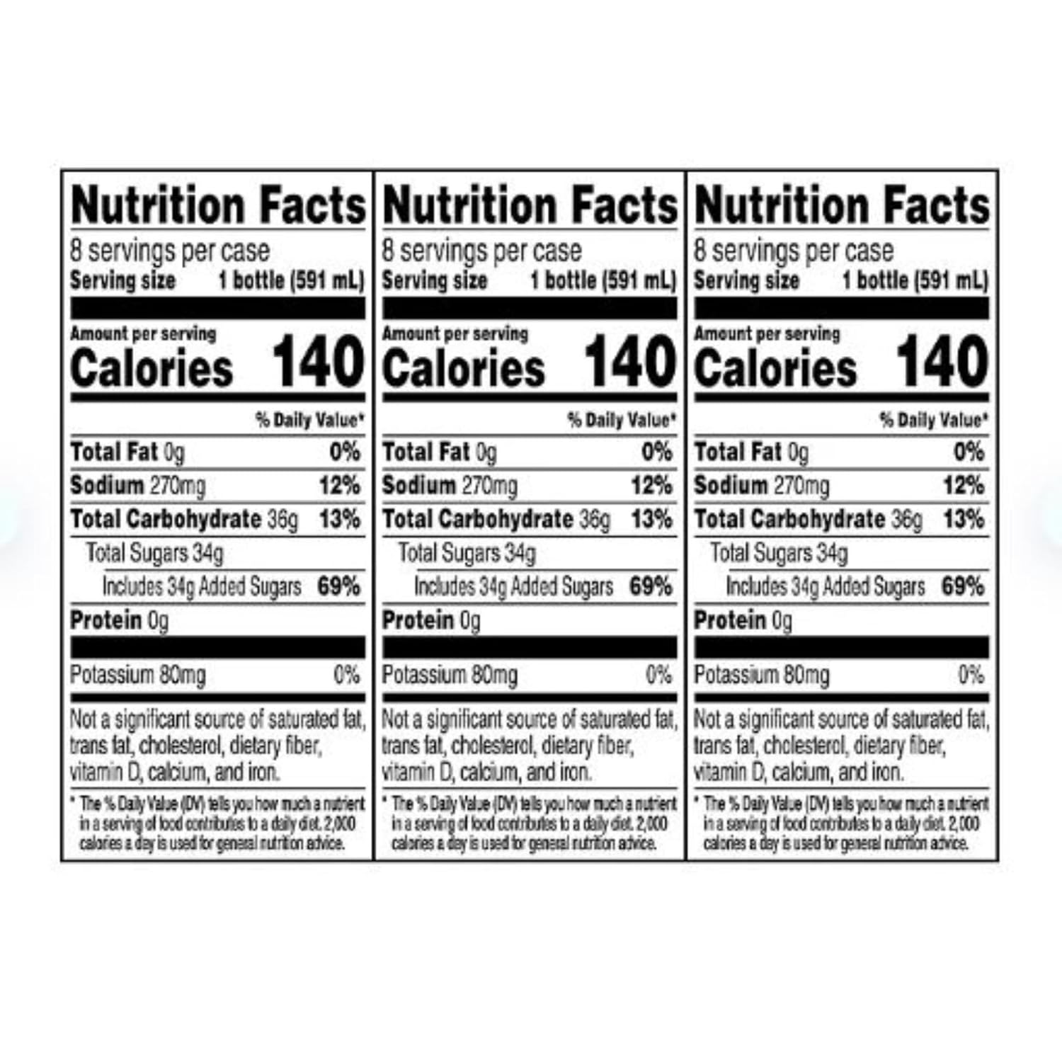 24 Pack Sports Drinks Variety Pack K6213