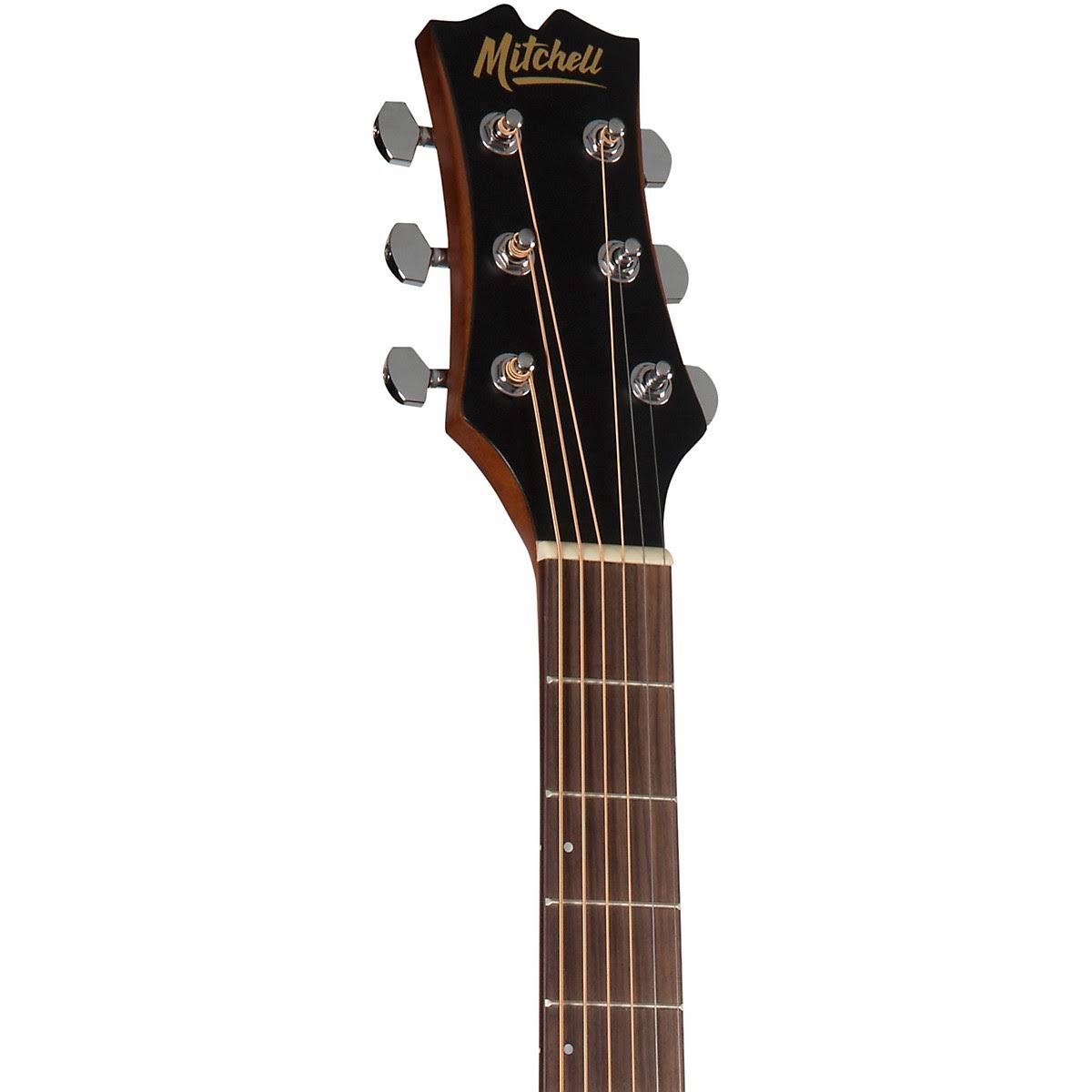 Mahogany Dreadnought Acoustic-Electric Cutaway Guitar F5988