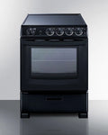 24" Wide Electric Smooth-Top Range V2186