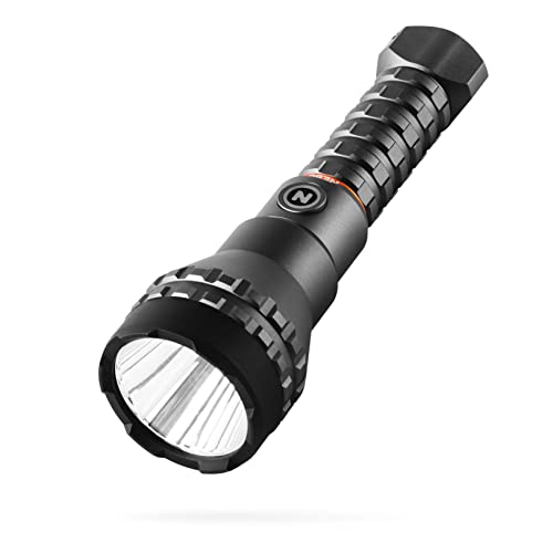 Rechargeable LED Flashlight with 4 Light Modes, Storm Gray T418