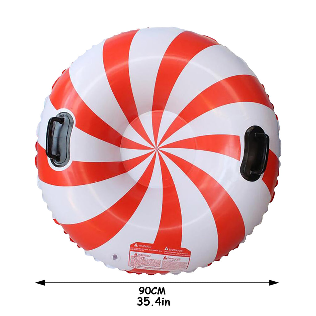 Ski Ring PVC Sled Tire Tube With Handle K43197