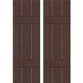 Real Wood Pine Board-n-Batten Shutters J606456