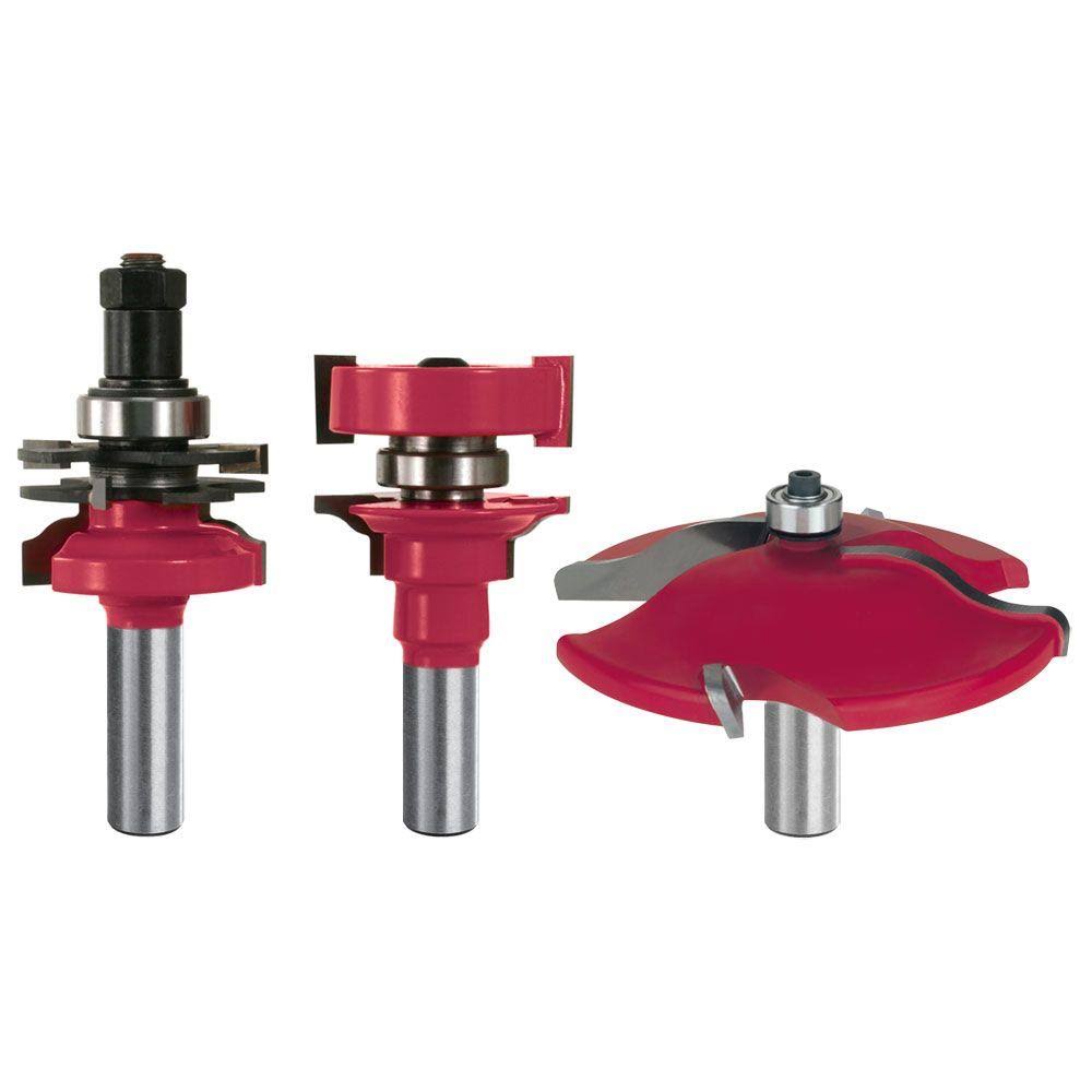 3 Piece Adjustable Cabinet Door Bit Set O4672