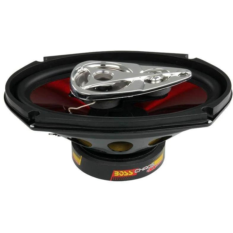 Red 4-Way Car Coaxial Speakers G330