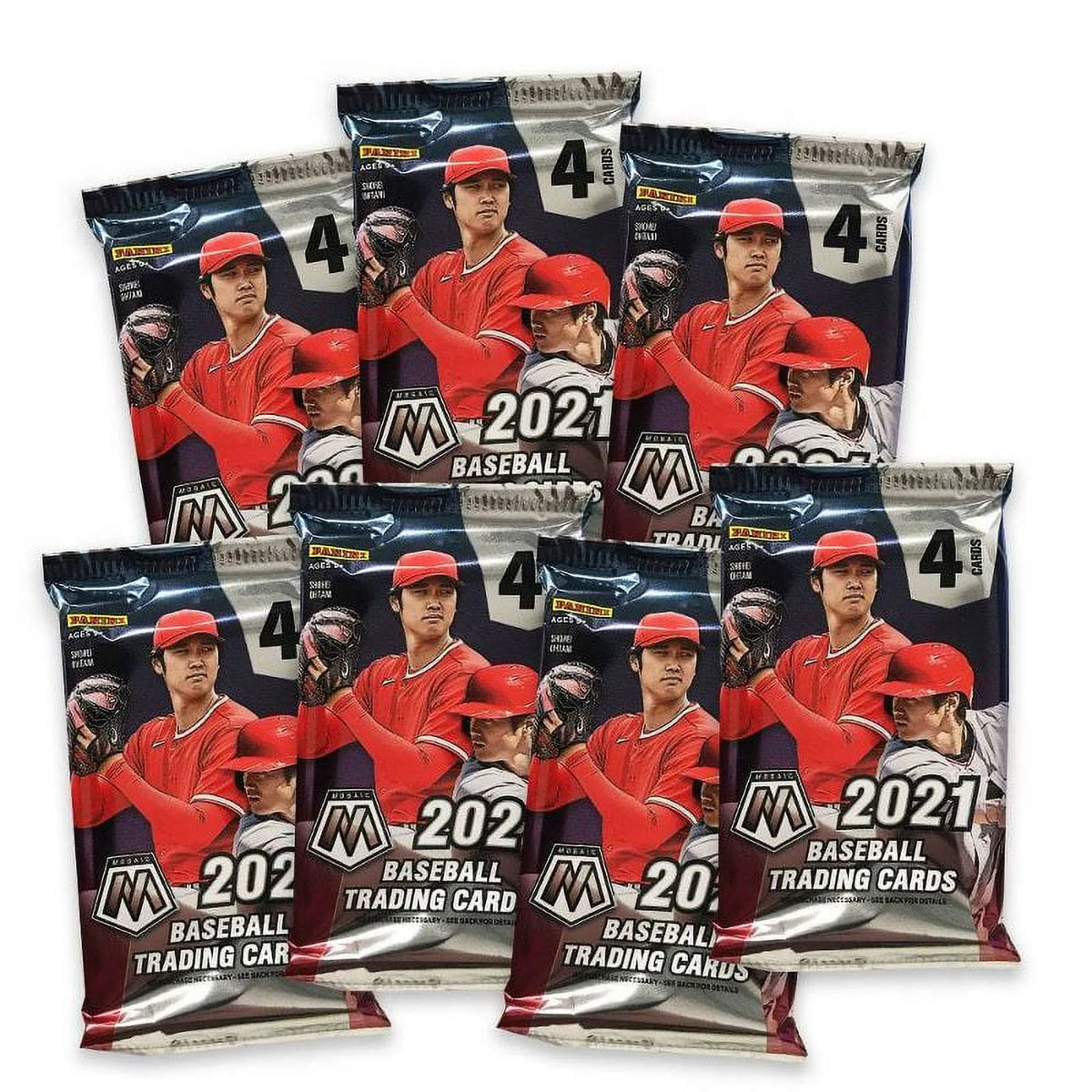 2021 Panini Baseball Mosaic Trading Card Blaster Box I329930