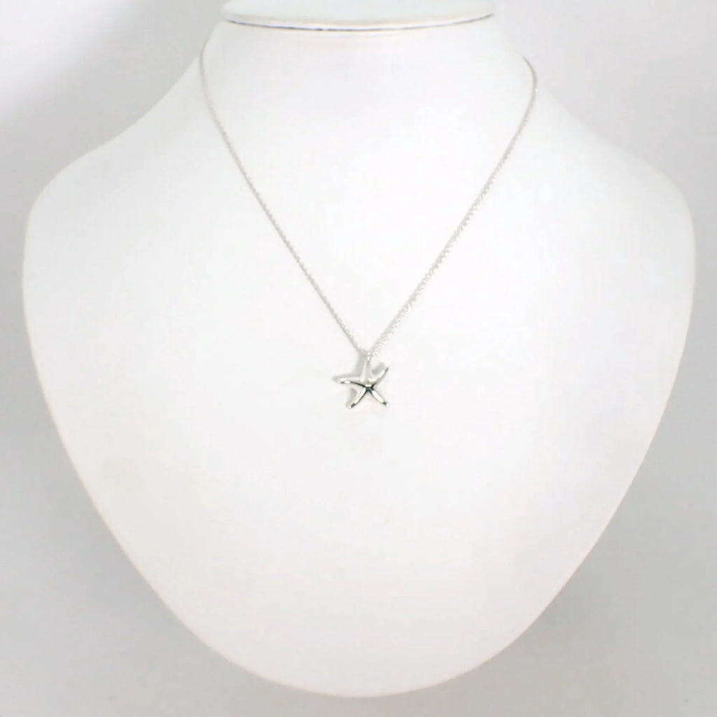 925 Starfish Pendant Necklace P918803