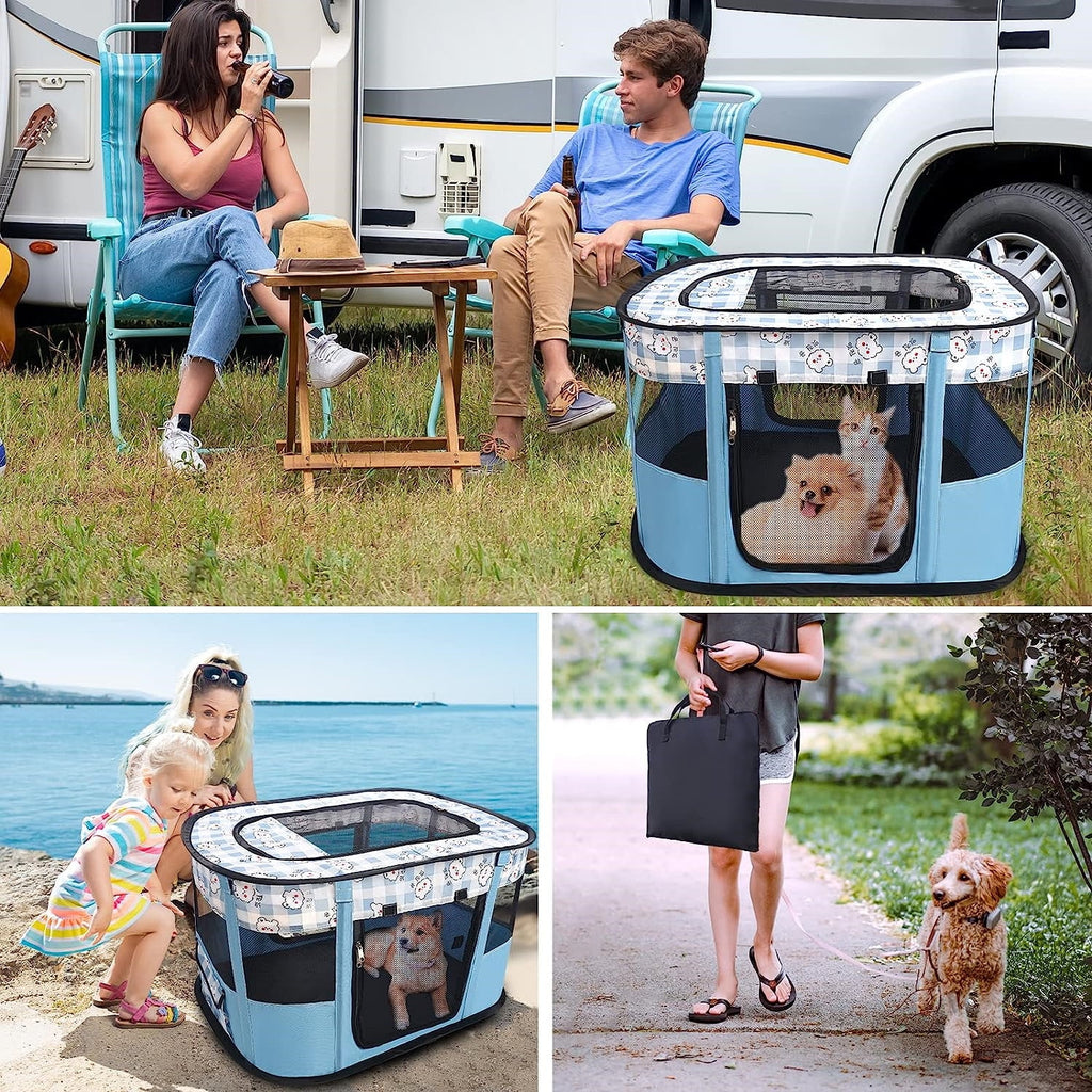 Foldable Dog Playpen Pet Tent B292