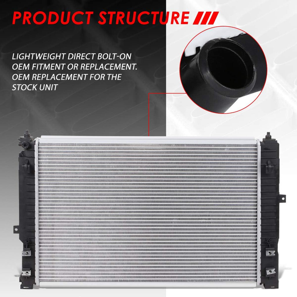 2-Row Aluminum Cooling Radiator L10044
