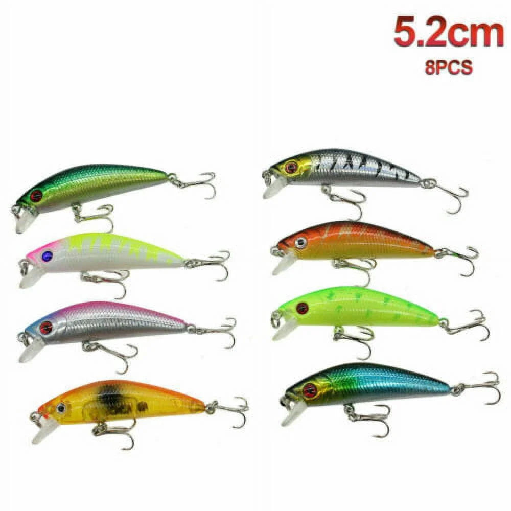 56 Diverse Fishing Baits Lure Set N61709