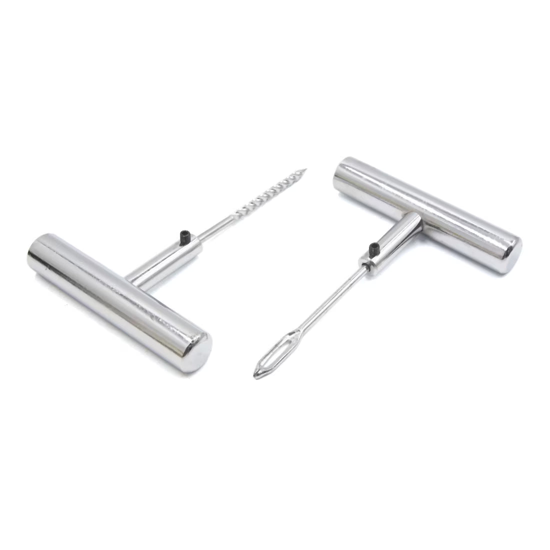 2pcs Stainless Steel T Handle Tubeless Tires Repair Tool Kit H44129
