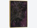 Gold Floating Framed Canvas Art J390