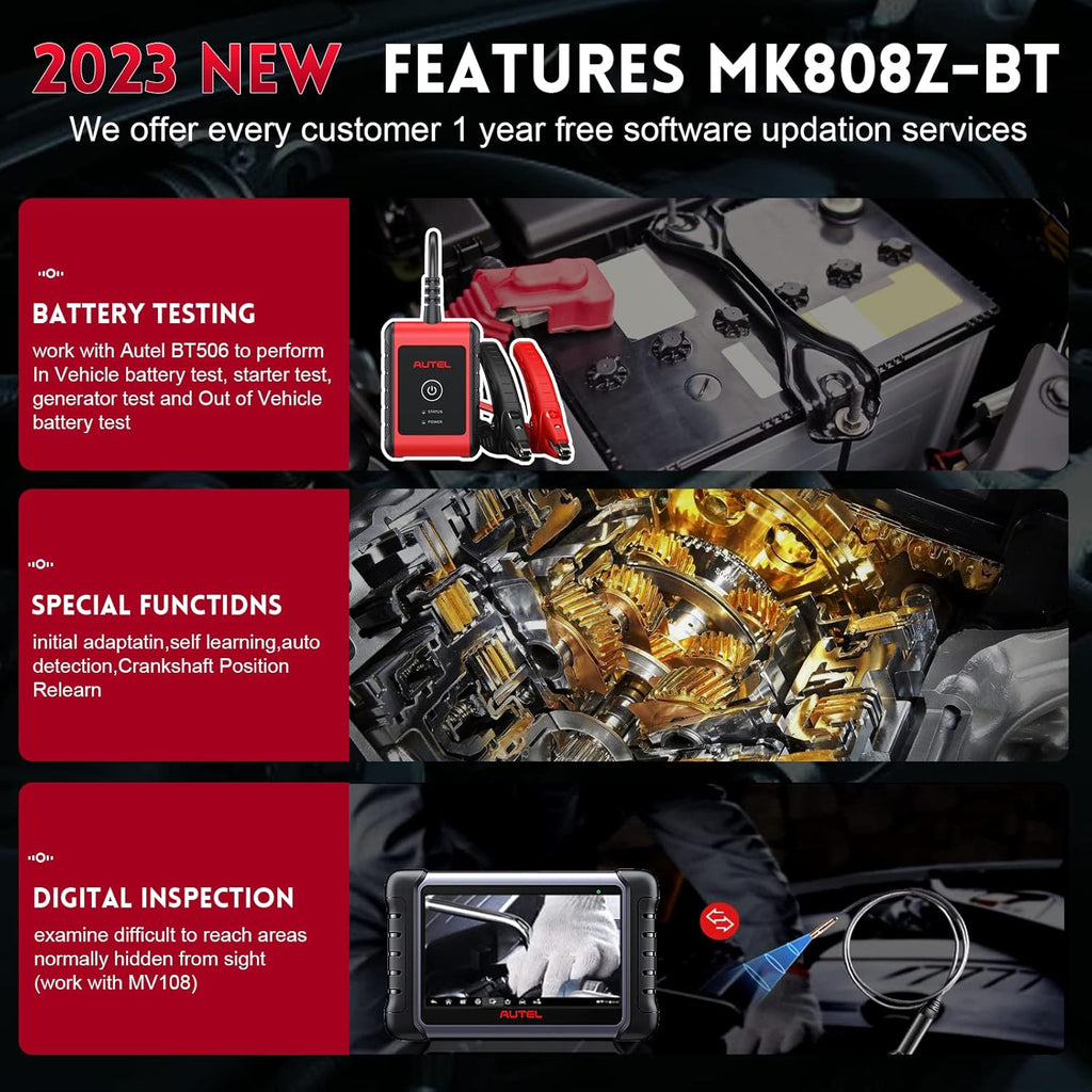 Bidirectional Scan Tool with 28+ Services R977007