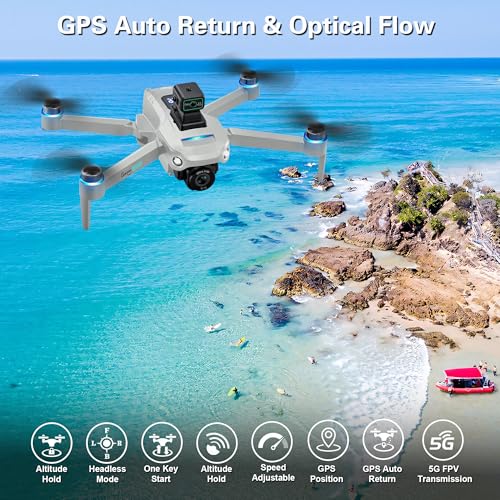 4K UHD Camera GPS RC Drone Brushless Motor Foldable Quadcopter with Obstacle Avoidance U689
