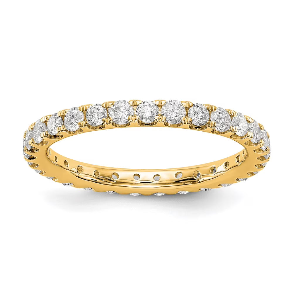 14K 1 carat Lab Grown Diamond Eternity Ring R94624