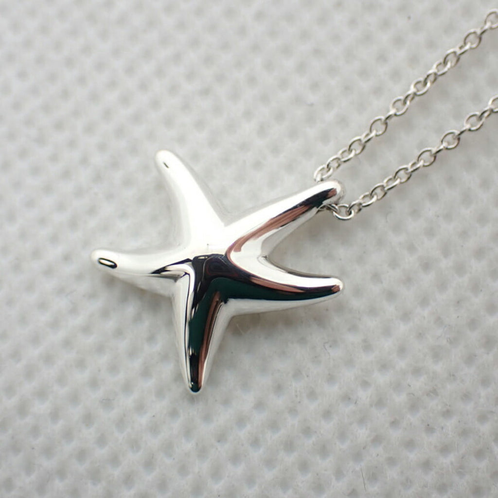 925 Starfish Pendant Necklace P918803