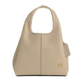 Polished Pebble Leather Lana Shoulder Bag 23 D669