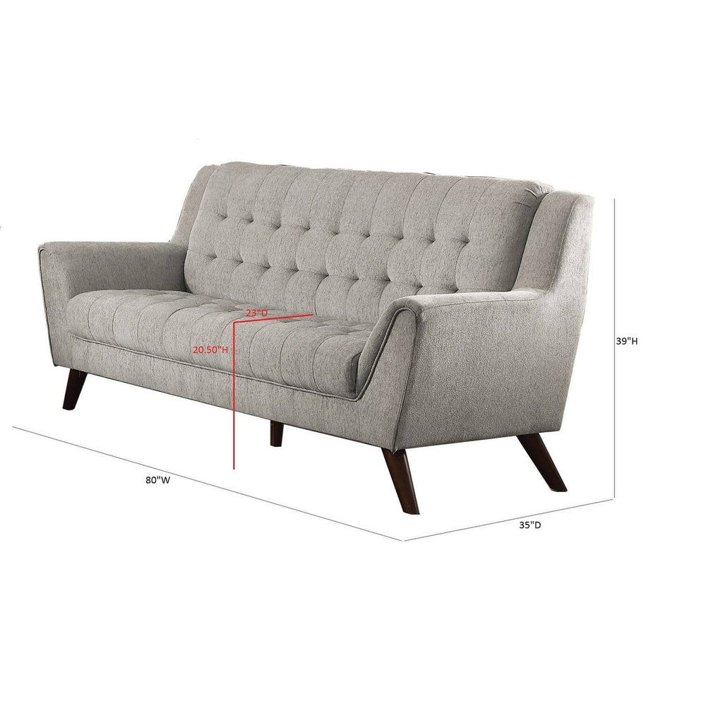 Dove Grey Loveseat S353