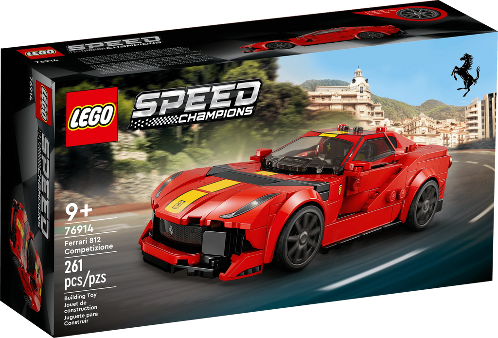 Sports Red Race Car Building Kit I317291