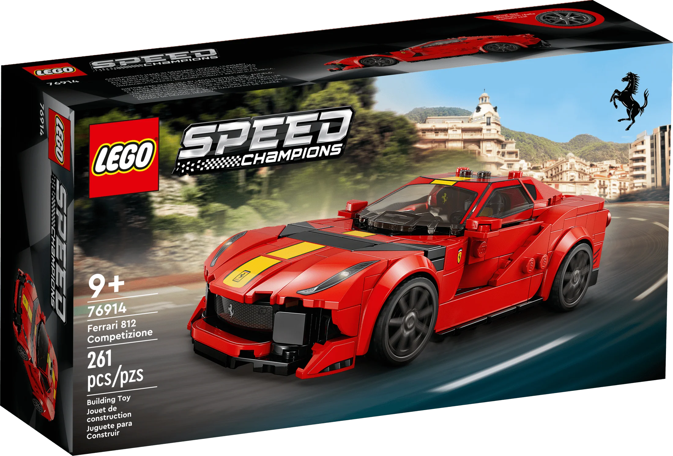 Sports Red Race Car Building Kit I317291