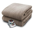 Grey King Micro Plush Electric Heated Blanket with Digital Controller K224