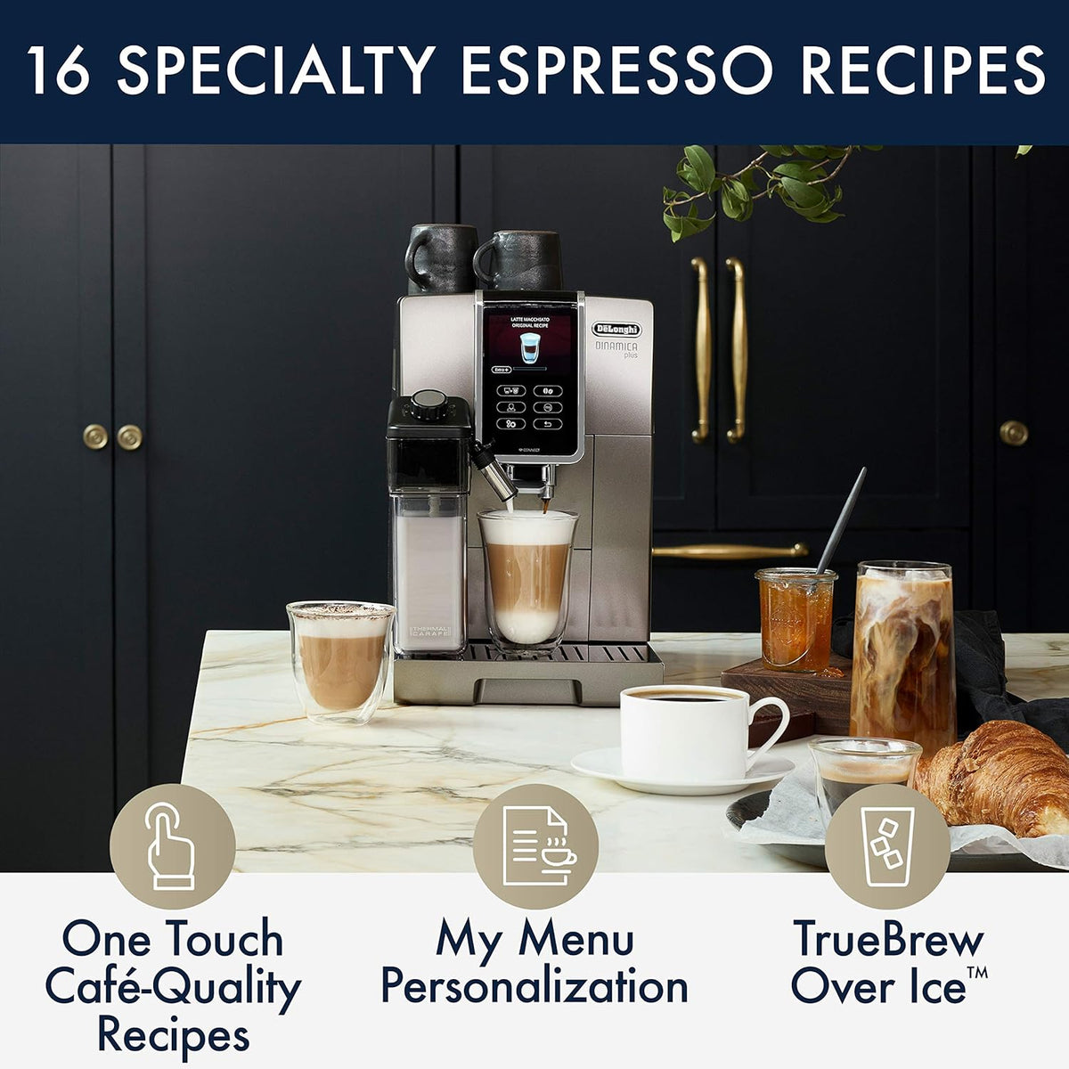 Titanium Fully Automatic Espresso Machine I5582