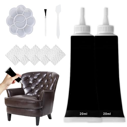 White 2pcs Leather Repair Kit J8298