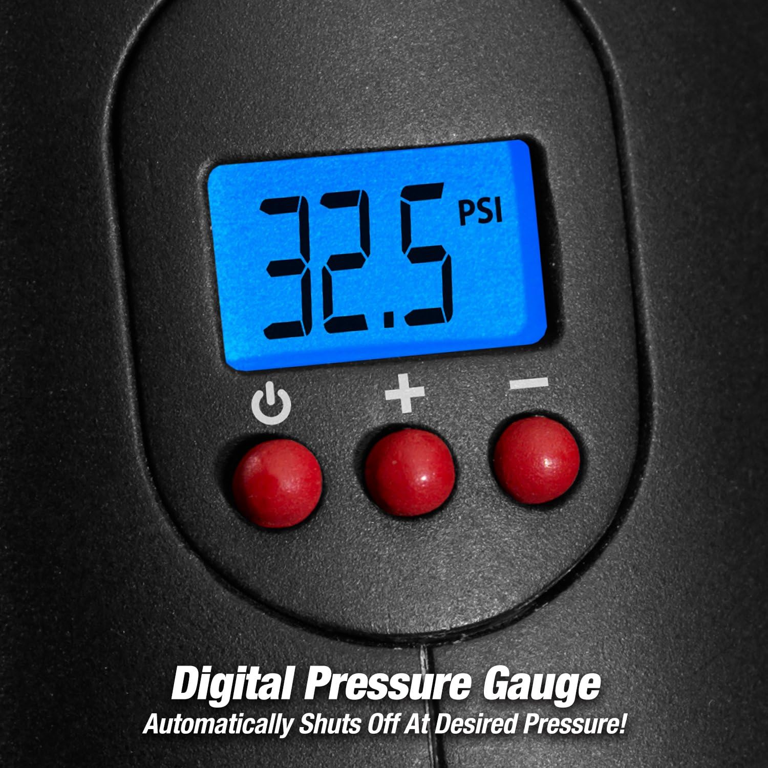 Black Cordless Tire Inflator R3729