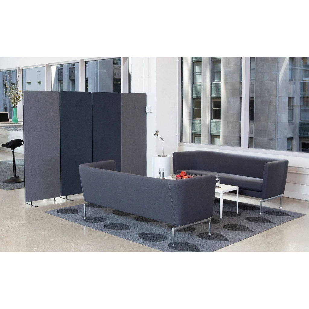 3 Pack Acoustic Room Dividers in Slate Gray O686