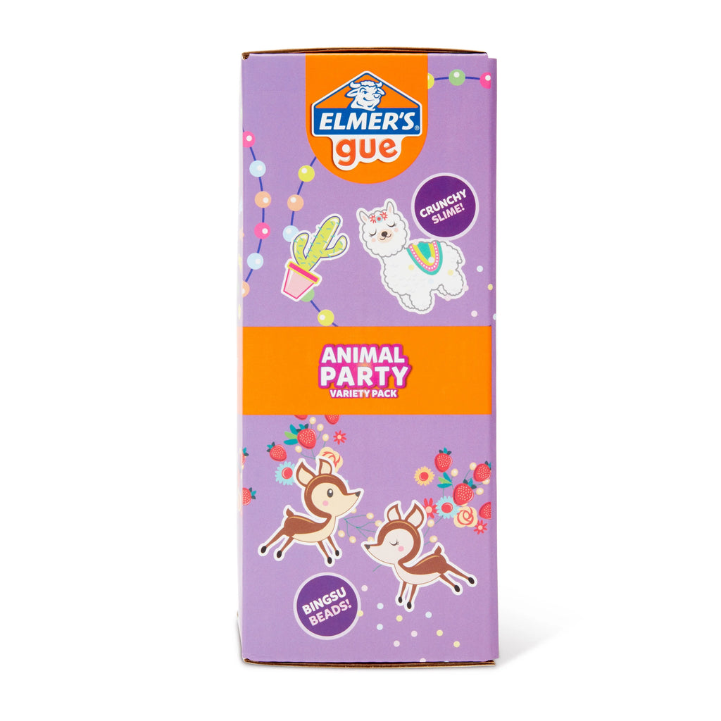 Premade Animal Party Variety Scented Crunchy Slime and Bingsu Bead Slime L142