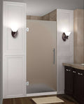 Frameless Hinged Shower Door Stainless Steel P53943