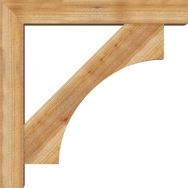 Western Red Cedar Bracket with Offset Brace P69649