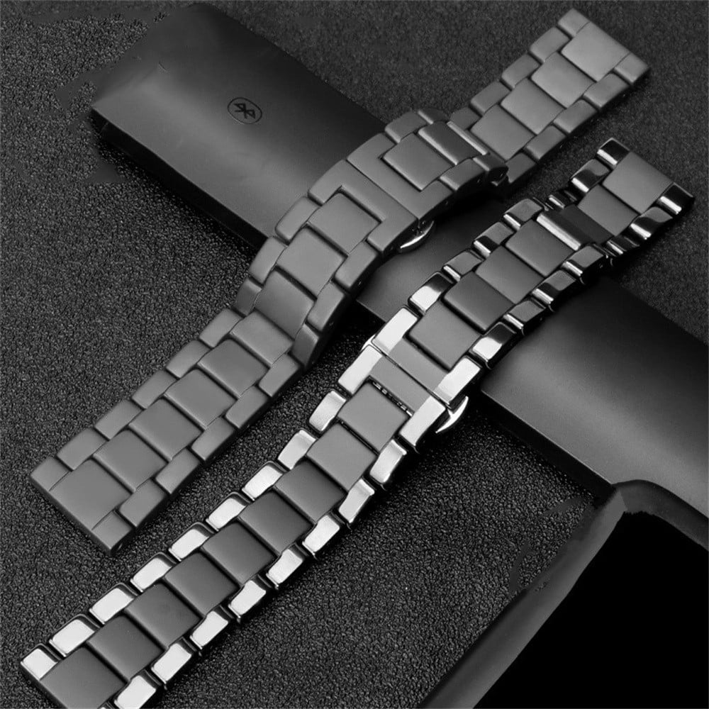Stainless Steel Ceramics Link Strap Wristband V7122