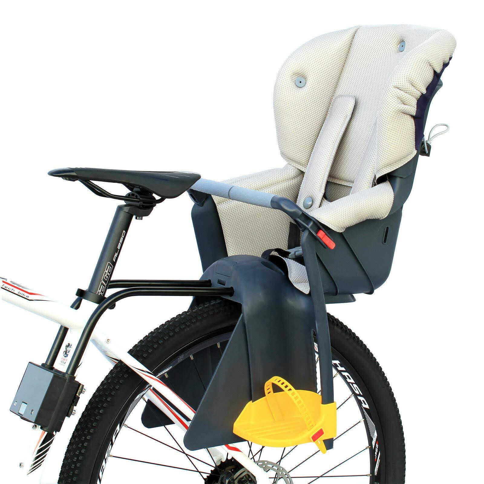 Kids Rear Baby Seat Bike Carrier with Adjustable Seat Rest Height D2165