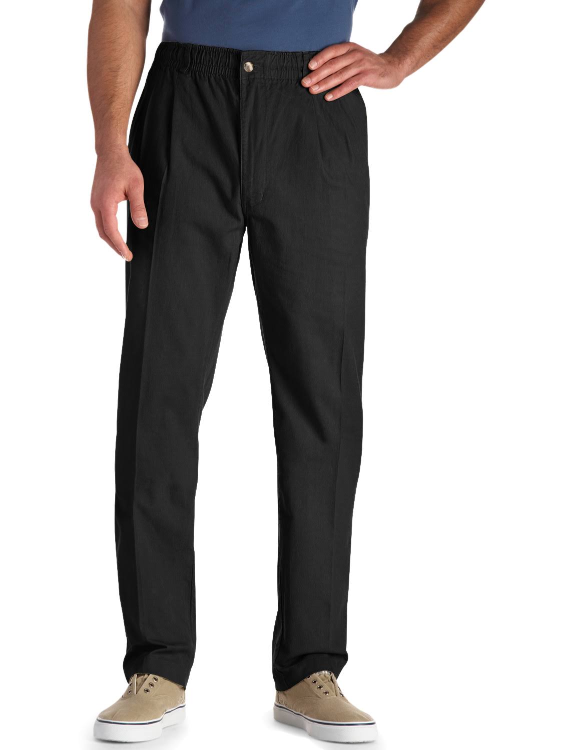 Black Twill Pant R5945