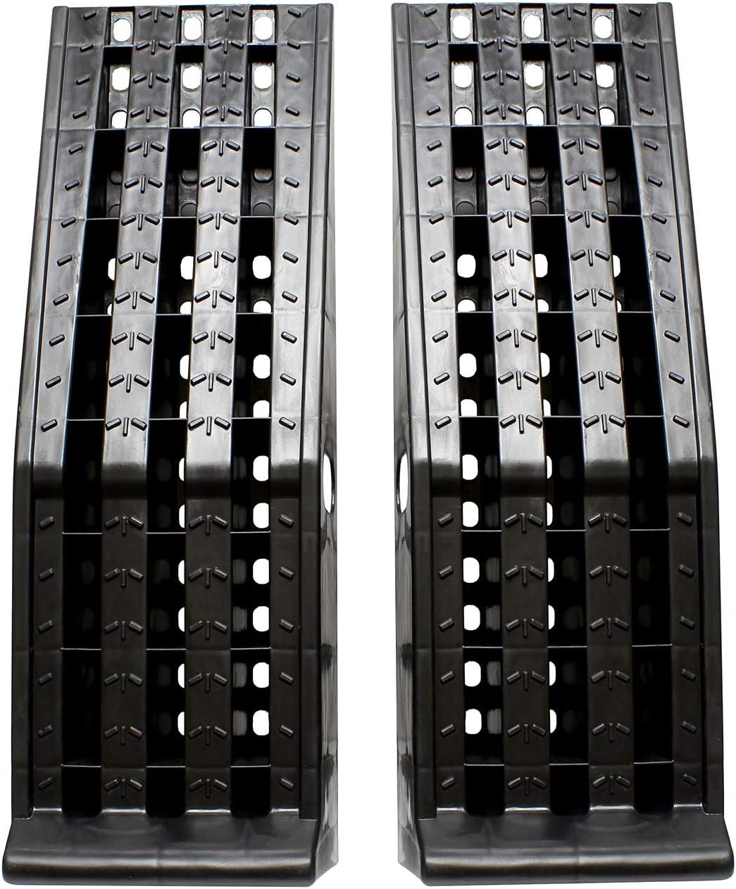 2 Pack 6.3in 2 Ton Heavy Duty Vehicle Service Ramp Set R431093